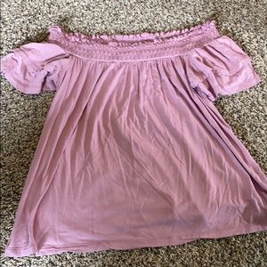 Soft and Sexy American eagle tee off the shoulder